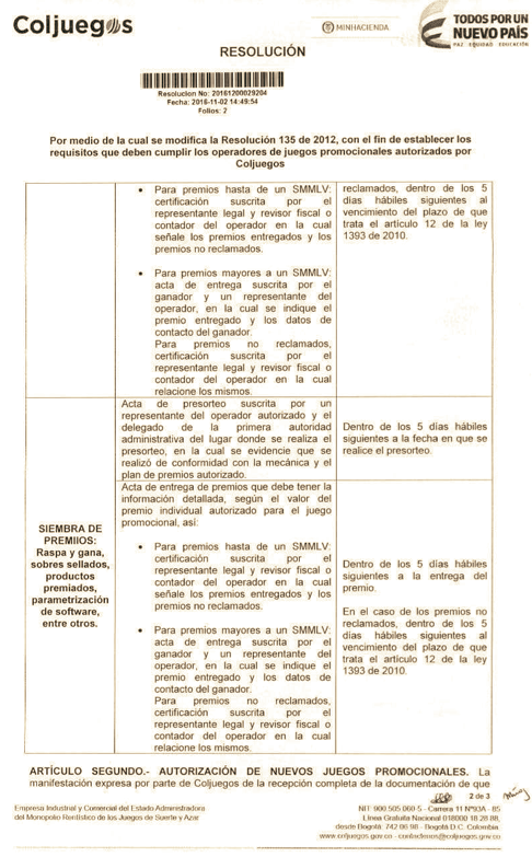 Rifas en los casinos? Tenga en cuenta esta resolución